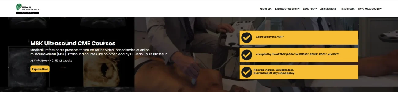 medical professionals—CME-bundel MSK-echografie