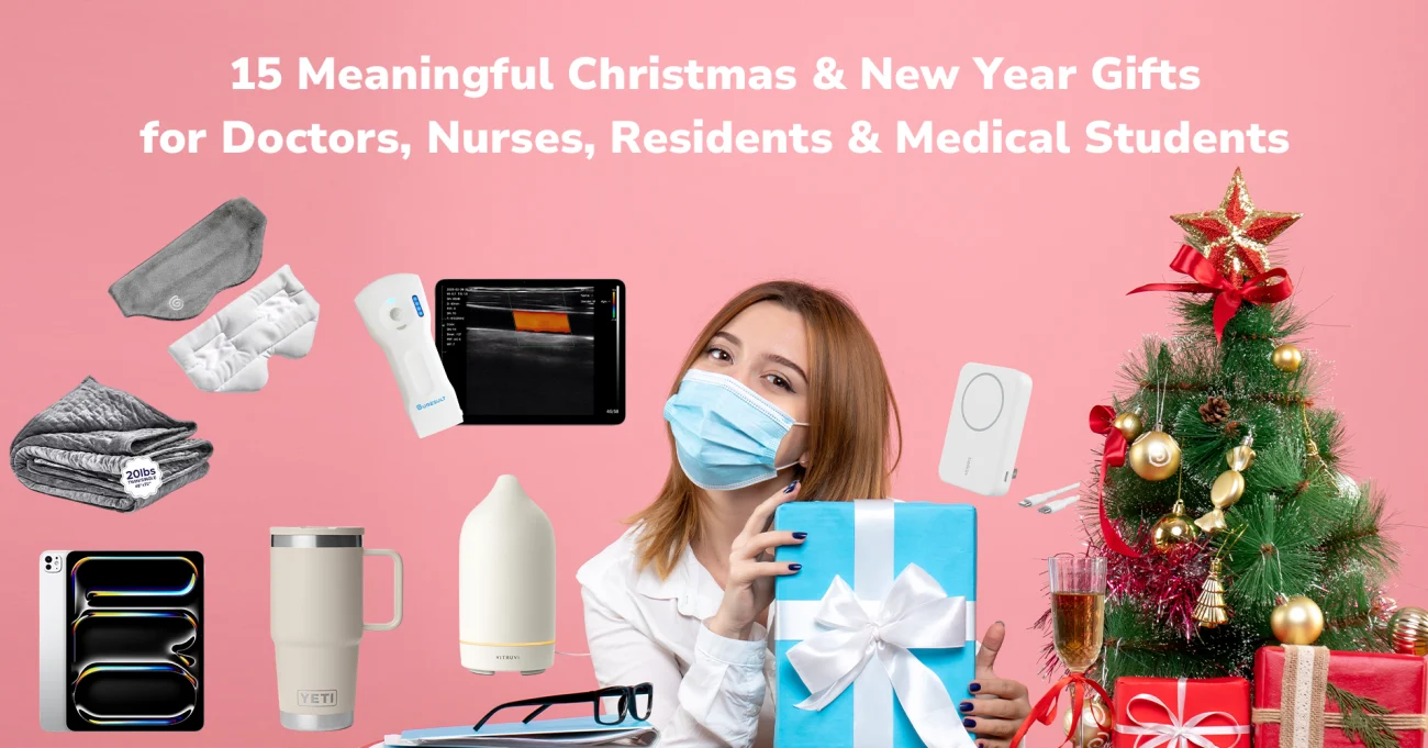15 regalos significativos para Navidad y Año Nuevo para médicos, enfermeras, residentes y estudiantes de medicina