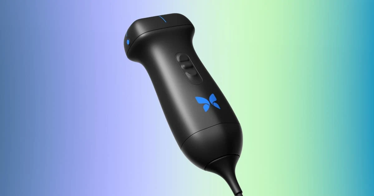 Butterfly iQ3 ハンドヘルド超音波製品画像