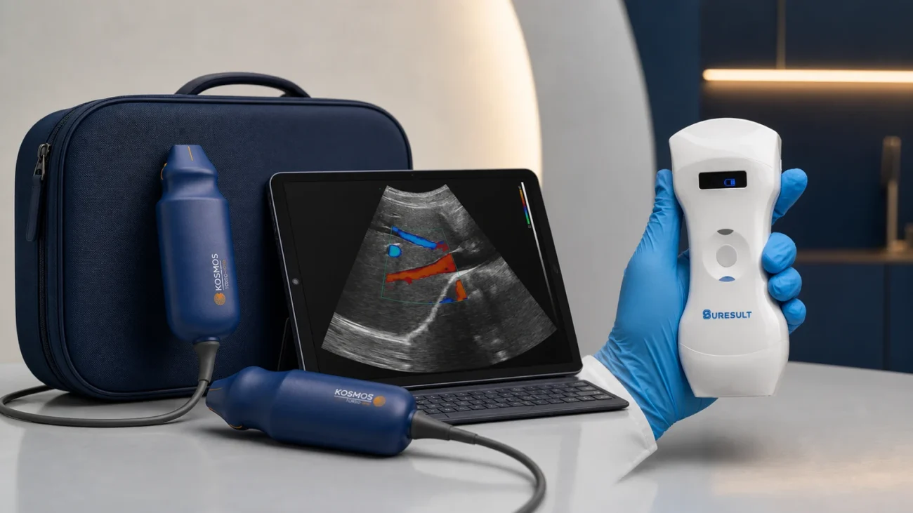 EchoNous Kosmos Torso-One und Lexsa: Ultraschallsonden im Vergleich mit Suresult D3Ultra