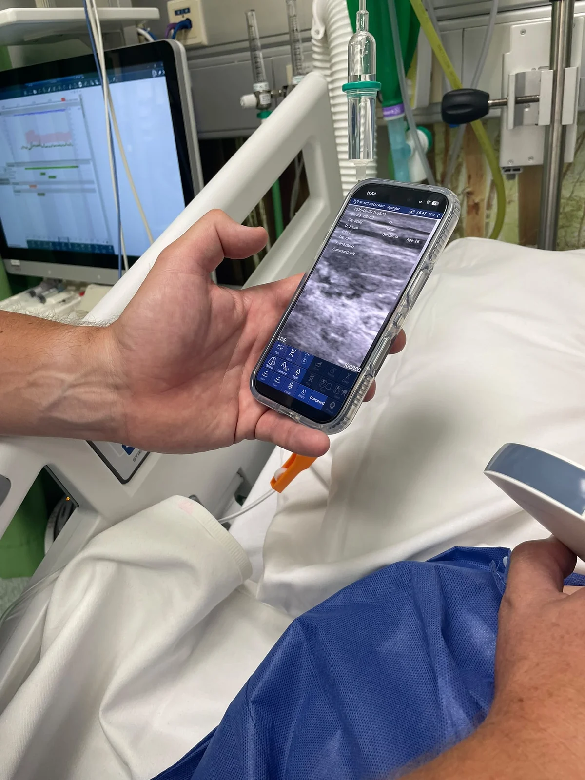 The live header, read at the bedside