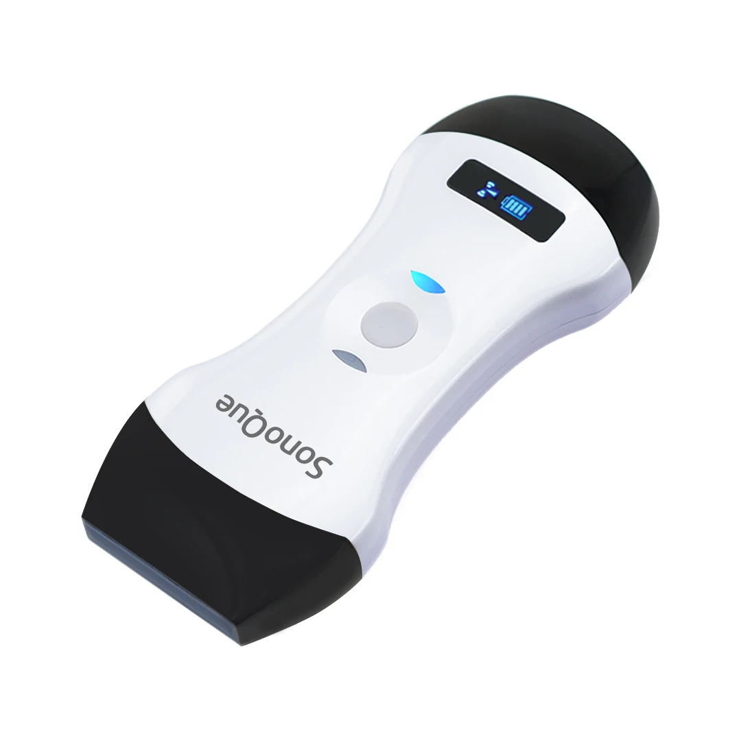 SonoQue C4PL draadloos handheld echoapparaat met drie arrays