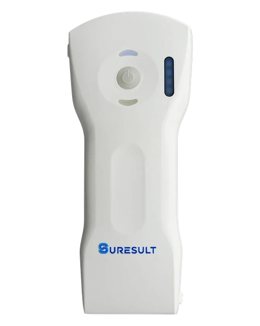 D3Ultra handheld echografie, vooraanzicht