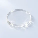 Suresult sterile ultrasound gel pad, a clear Ø50 × 4 mm disc