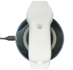 Suresult CD2 dual-head probe on its wireless charging pad