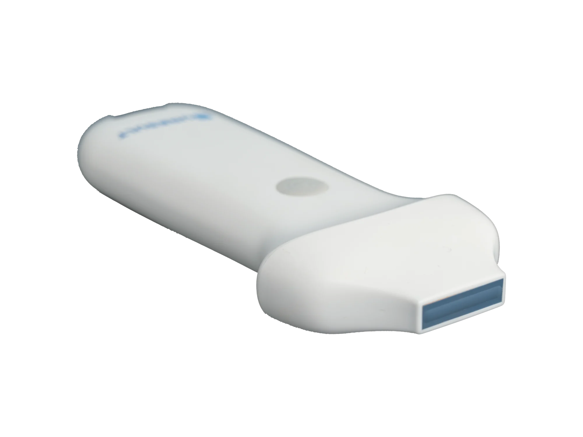 Suresult L20 16/20 MHz linear probe, tip close-up