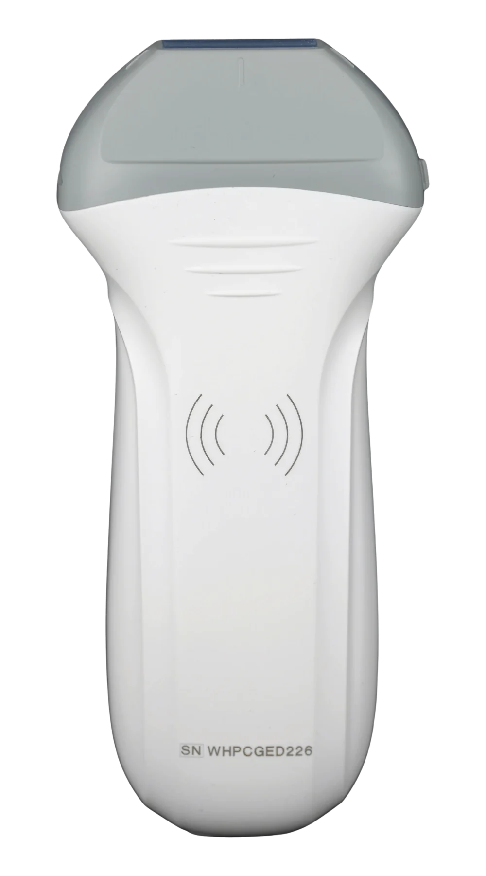 Suresult L20Pro 16/20 MHz linear probe, back view