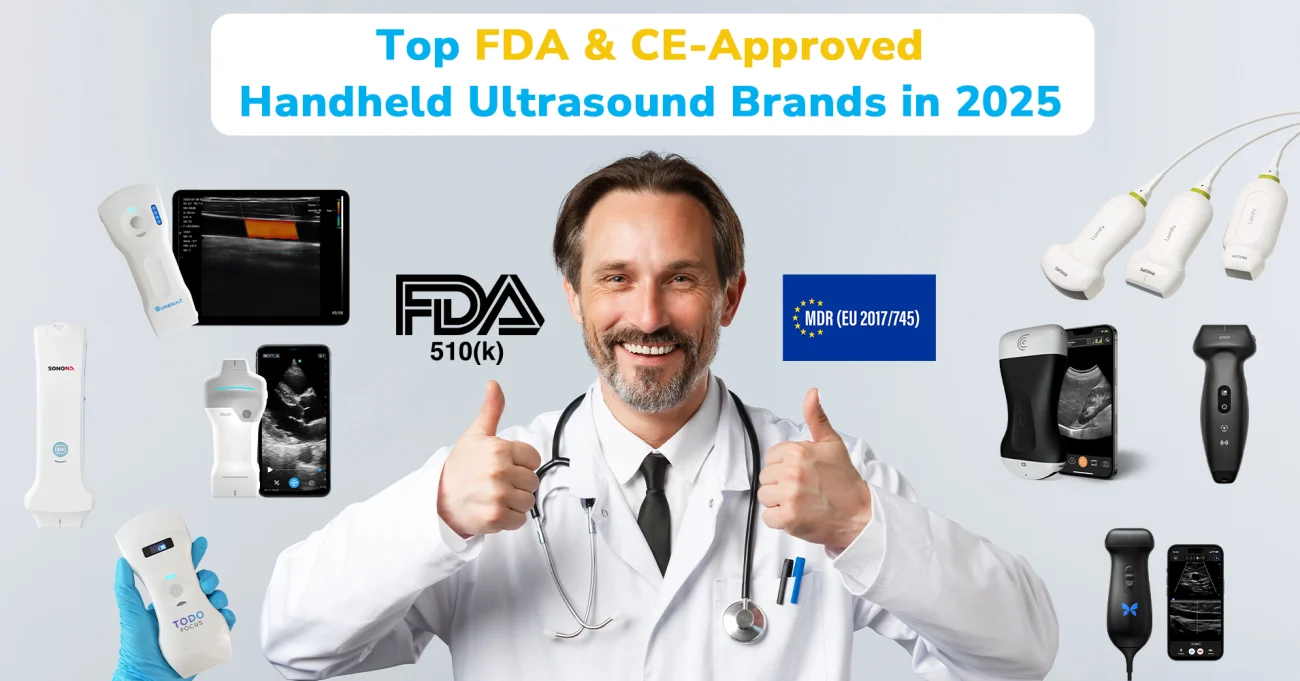 2025年におけるFDA・CE認証取得のトップハンドヘルド超音波ブランドと、おすすめ機器トップリスト