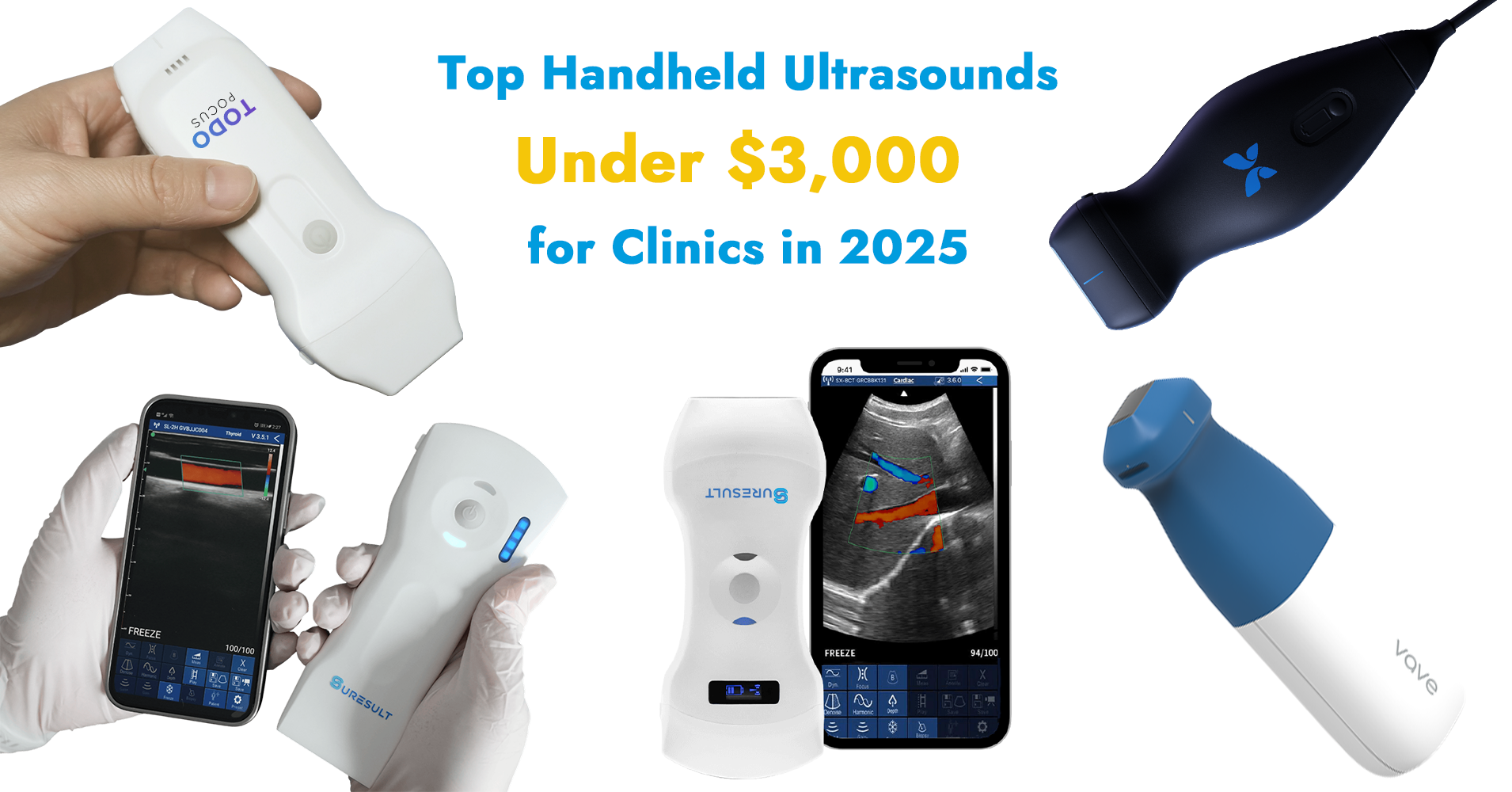 top handheld ultrasounds under $3000 for clinics in 2025