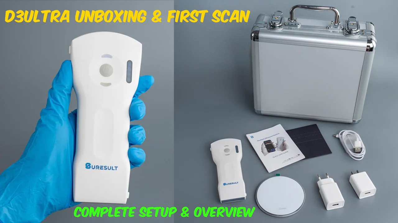 Suresult D3Ultra unboxing, setup and sample scans video by Dr. Brandon Ramakko